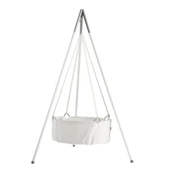 Leander Komplett vugge, , Hvit, Ink. Stativ og himmel Clearance