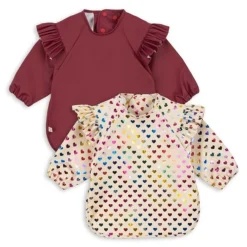 Konges Sløjd Smekke, 2pk, Coeur Glitter/Sangria Outlet