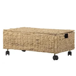 Bloomingville Kurv m/lokk, MINI, Nelas, Natur Outlet