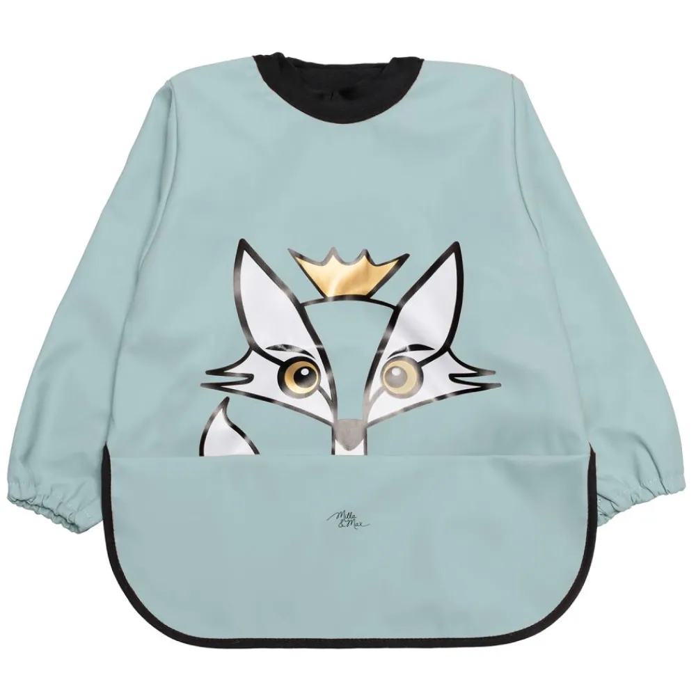 Milla & Max Langarmet Smekke, Milla&Max, Reven, Blue Surf Discount