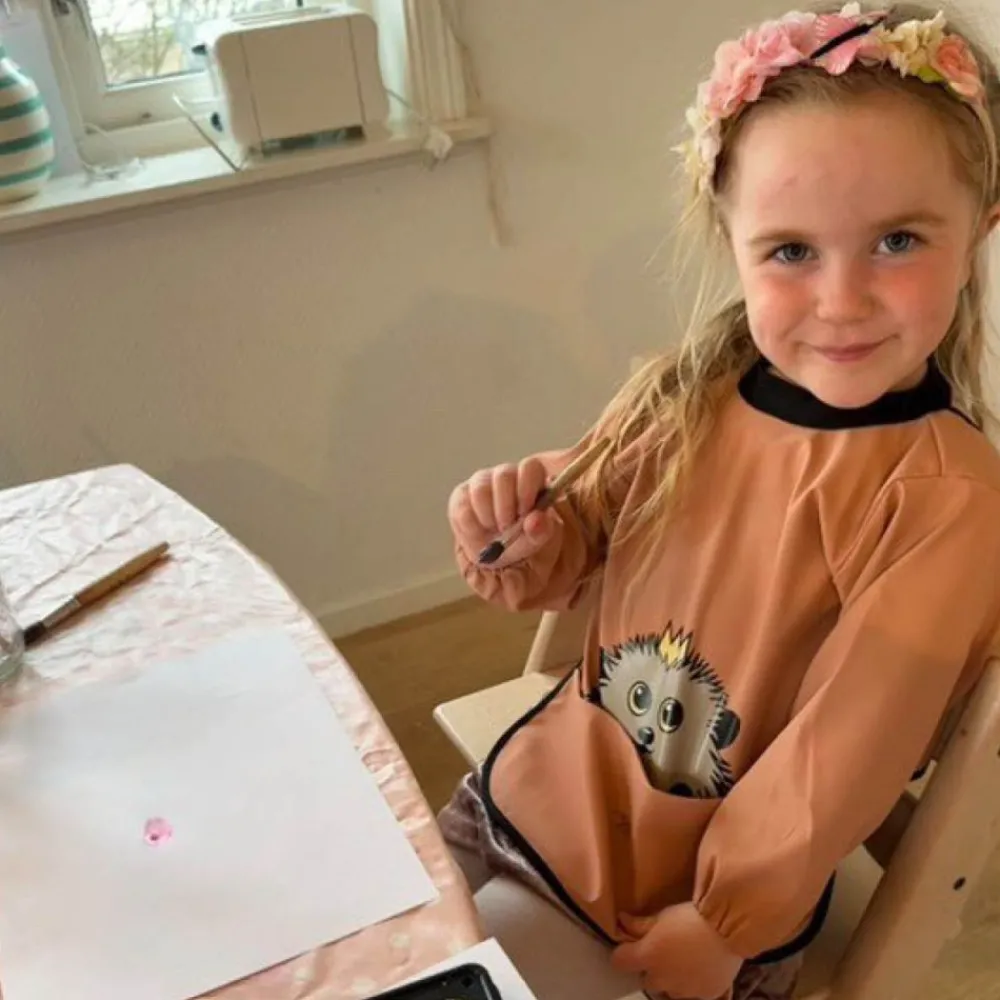 Milla & Max Langarmet Smekke, Milla&Max, Sauen, Muted Clay Sale