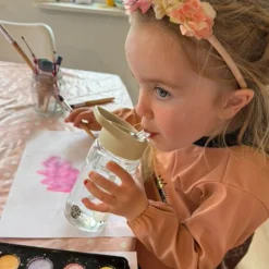 Milla & Max Langarmet Smekke, Milla&Max, Sauen, Muted Clay Sale