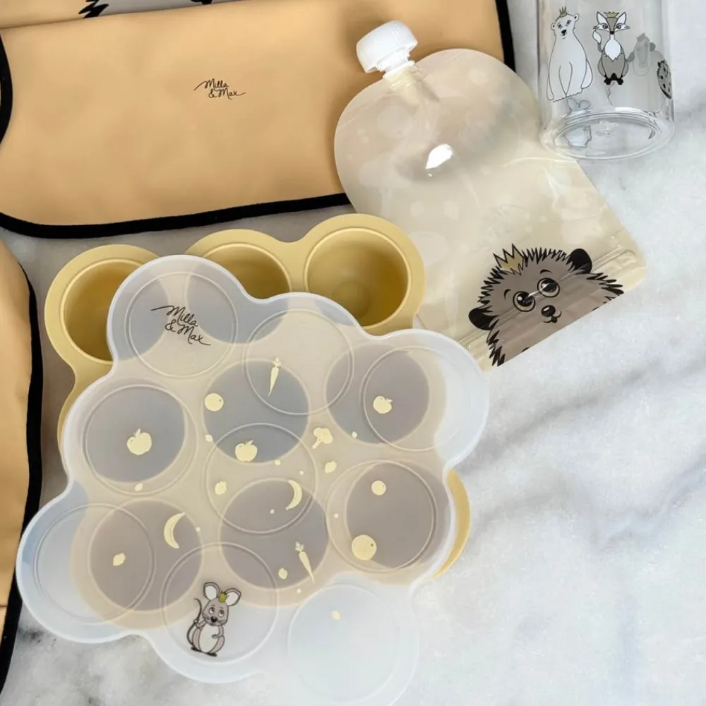 Milla & Max Langarmet Smekke, Milla&Max, Reven, New Wheat