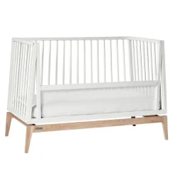 Leander , Luna Babyseng, 120x60 cm, Hvit/Eik Outlet