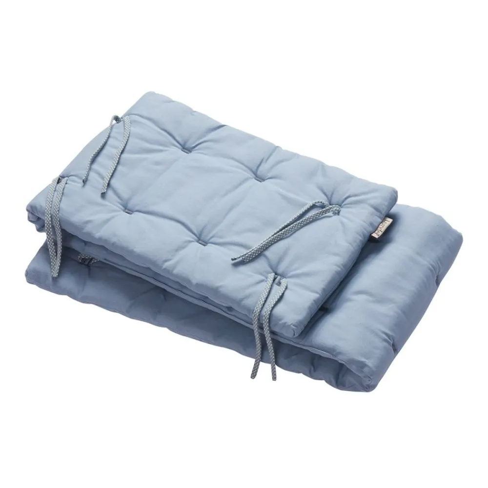 Leander , Sengekant til Linea og Luna Babyseng, Dusty Blue Outlet