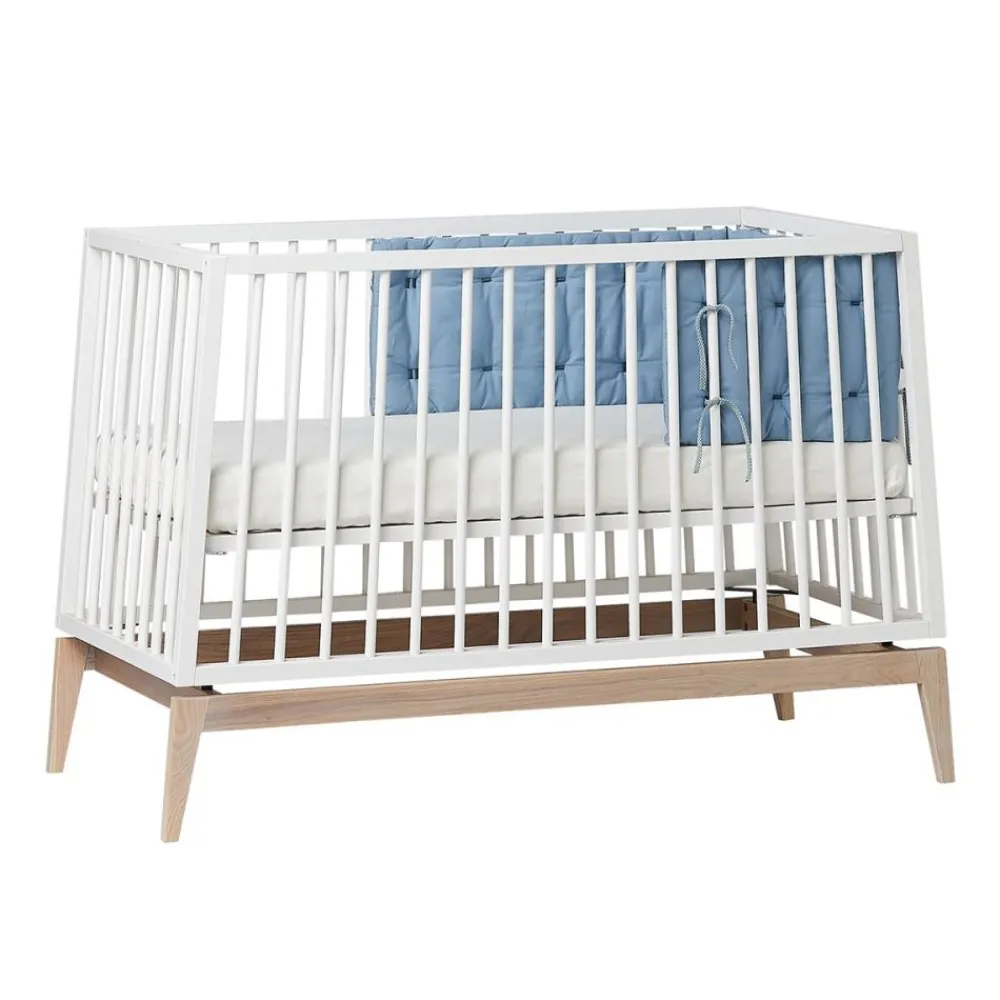 Leander , Sengekant til Linea og Luna Babyseng, Dusty Blue Outlet