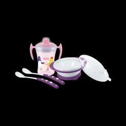 NUK Learn To Eat Set, , Purple Outlet