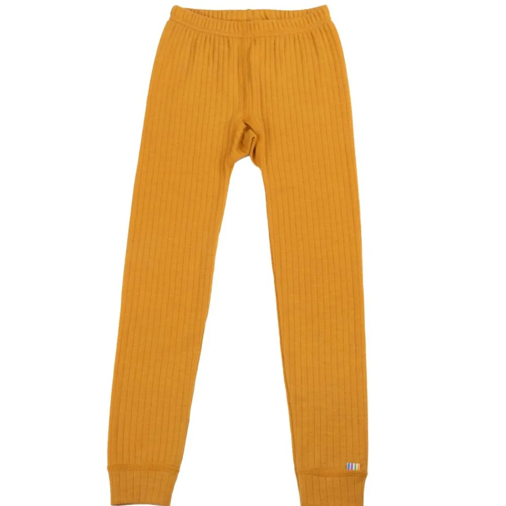 Joha Leggings, , Ull, Colourfull, Yellow Outlet