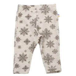 Joha Leggings, , Ull, Snowflake, Beige Hot