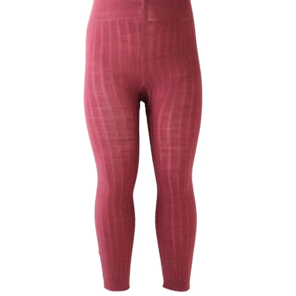 Kattnakken Leggings, , Ull, Lyng Best