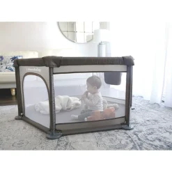 Dreambaby Lekegrind, , Explore, Taupe, 140x140x70 cm Hot