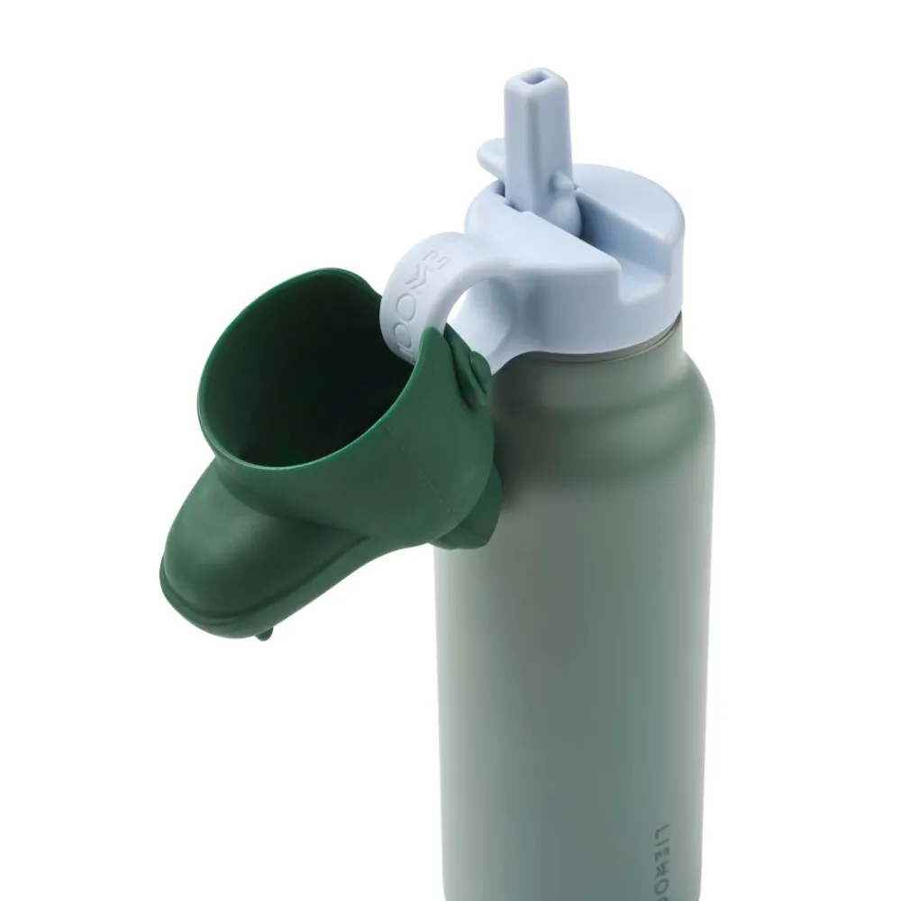 Liewood Drikkeflaske Falk, Krokodille Peppermint / Garden Green 350ml