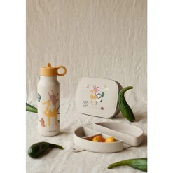 Liewood Drikkeflaske Kimmie, Around the world / Sandy, 250ml Clearance