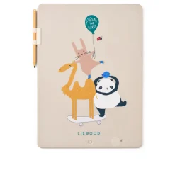 Liewood Tegnbrett Zora LCD, Around the world / Sandy Hot