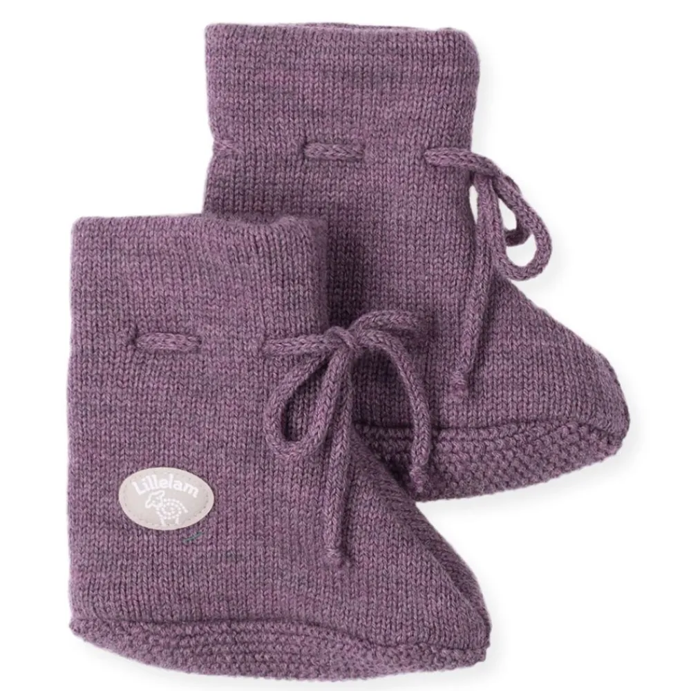 Lillelam Babytøfler, Classic, Plomme Clearance