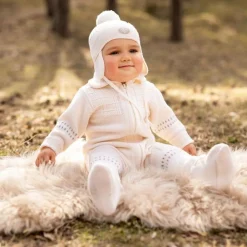 Lillelam Babytøfler, Classic, Kremhvit Online