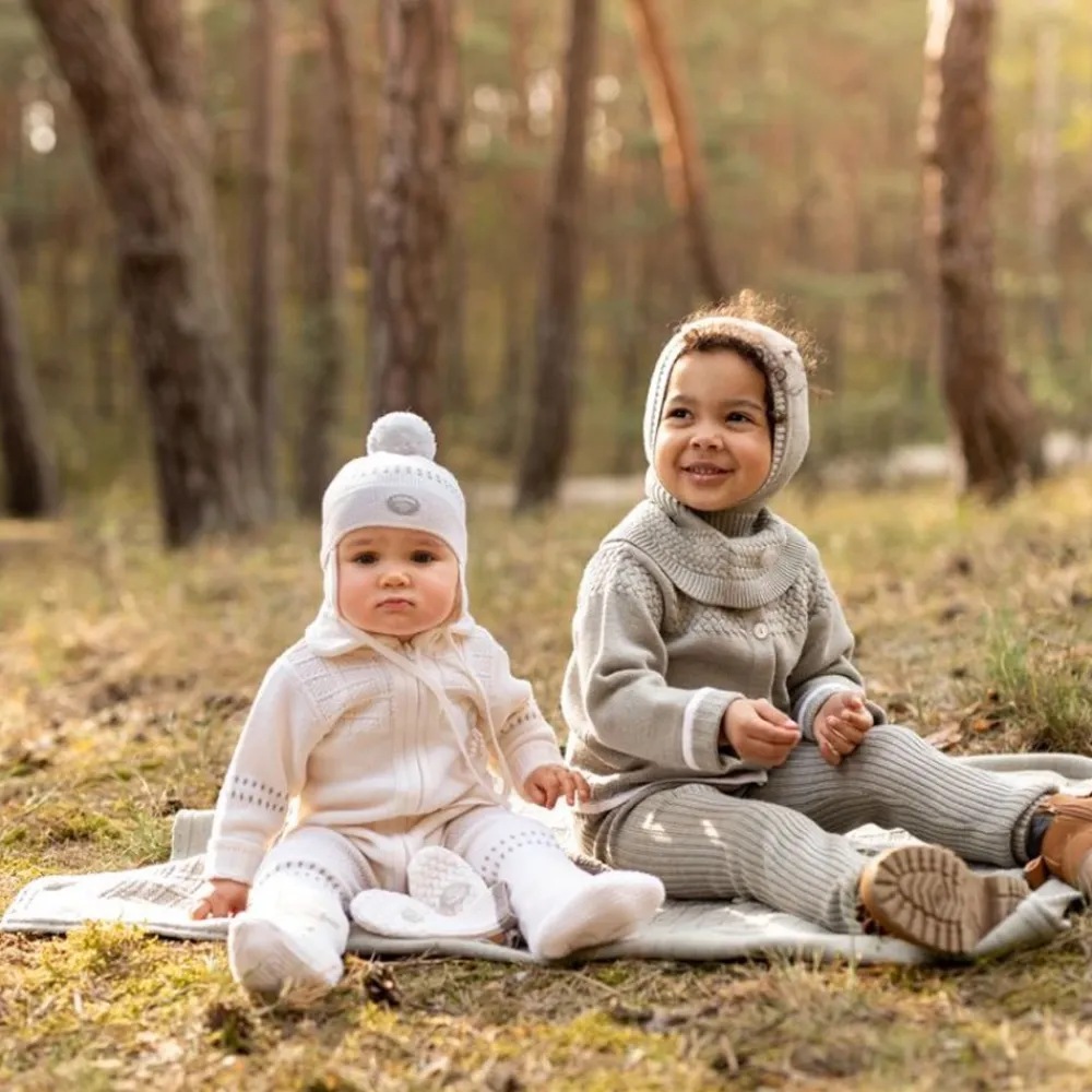 Lillelam Babytøfler, Classic, Kremhvit Online