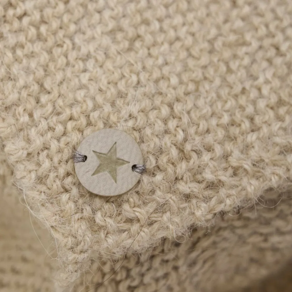 Huttelihut Lue, , Alpaca Wool PomPom, Camel Melange Online