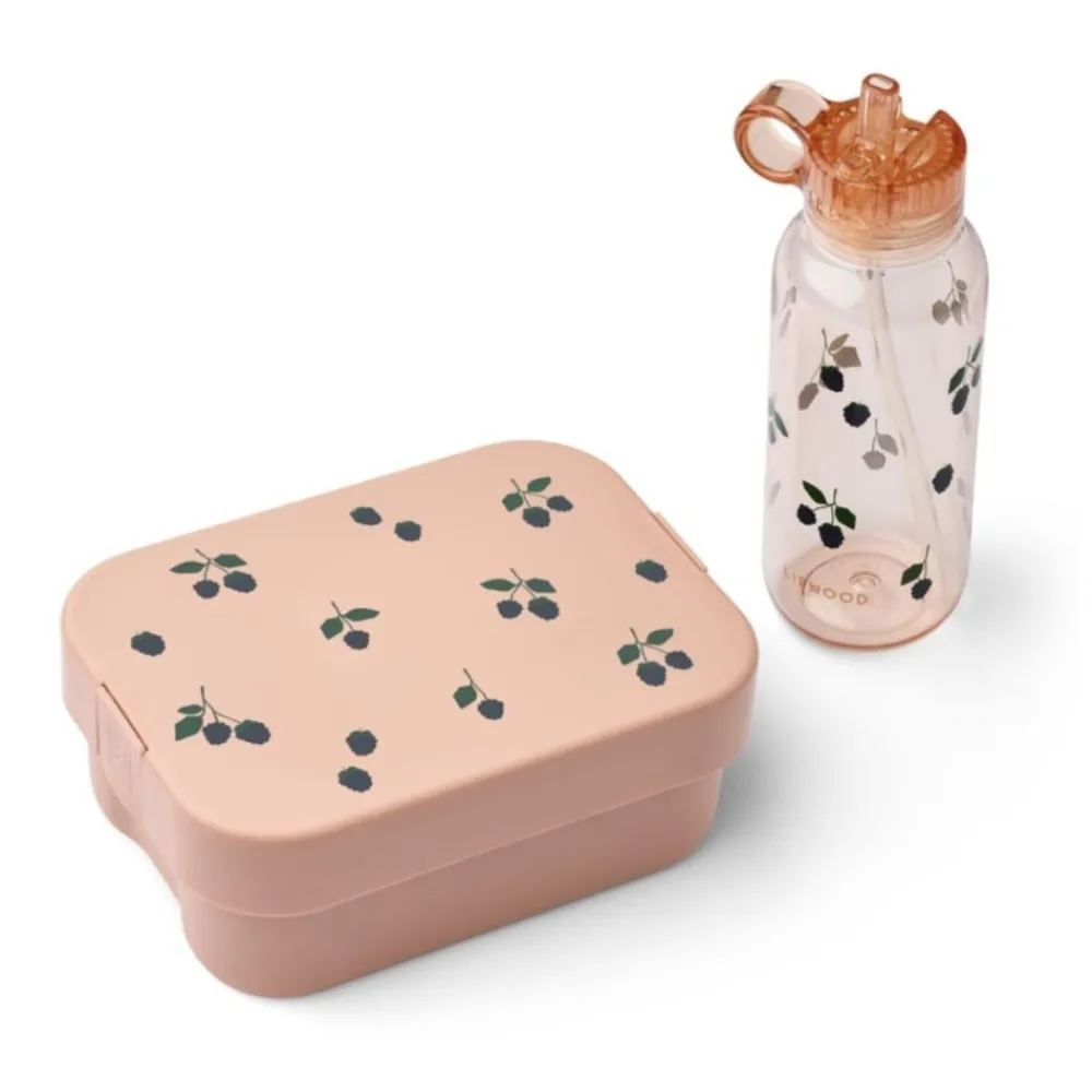 Liewood Matboks og Flaske 500ml, Startsett, , Chelsey, Pale Tuscany Outlet