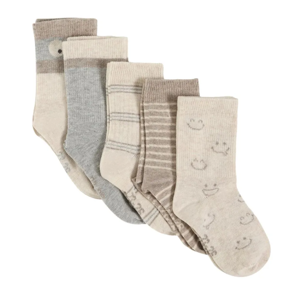 Minymo Sokker, Grå Mix pk Best