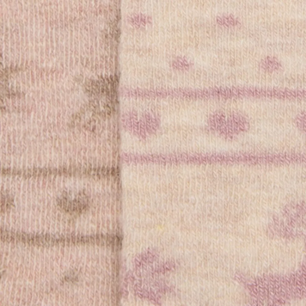 Minymo Ullsokker 2 pk, Lilla Burnished Lilac New