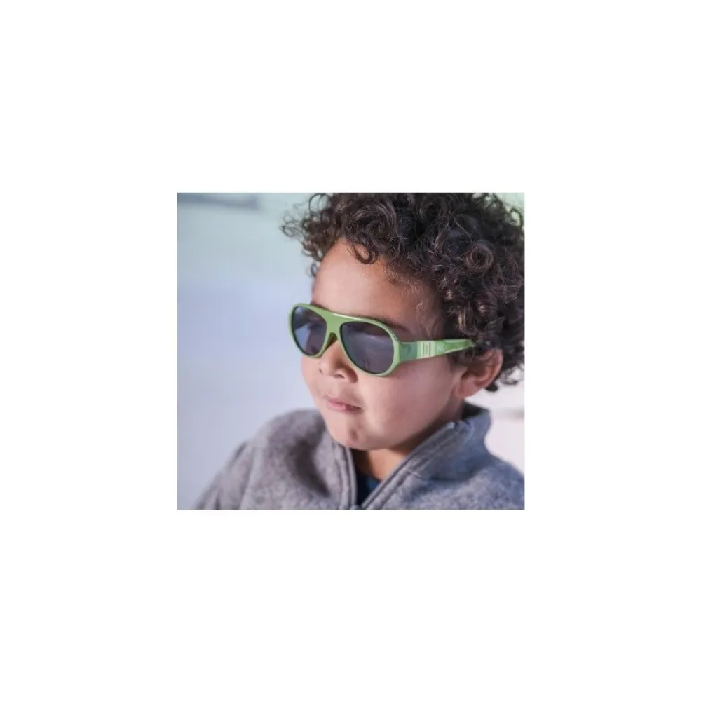 MOKKI Solbriller - 2-5 År - Grønn New