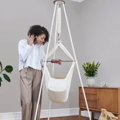 Moonboon hengevugge pakkepris, Natur, Motor Connect + Stativ Hvit Discount