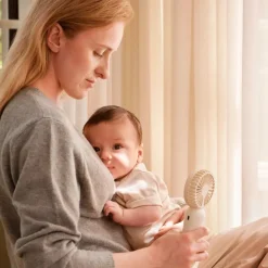 Moonboon Håndvifte, Cream White Online