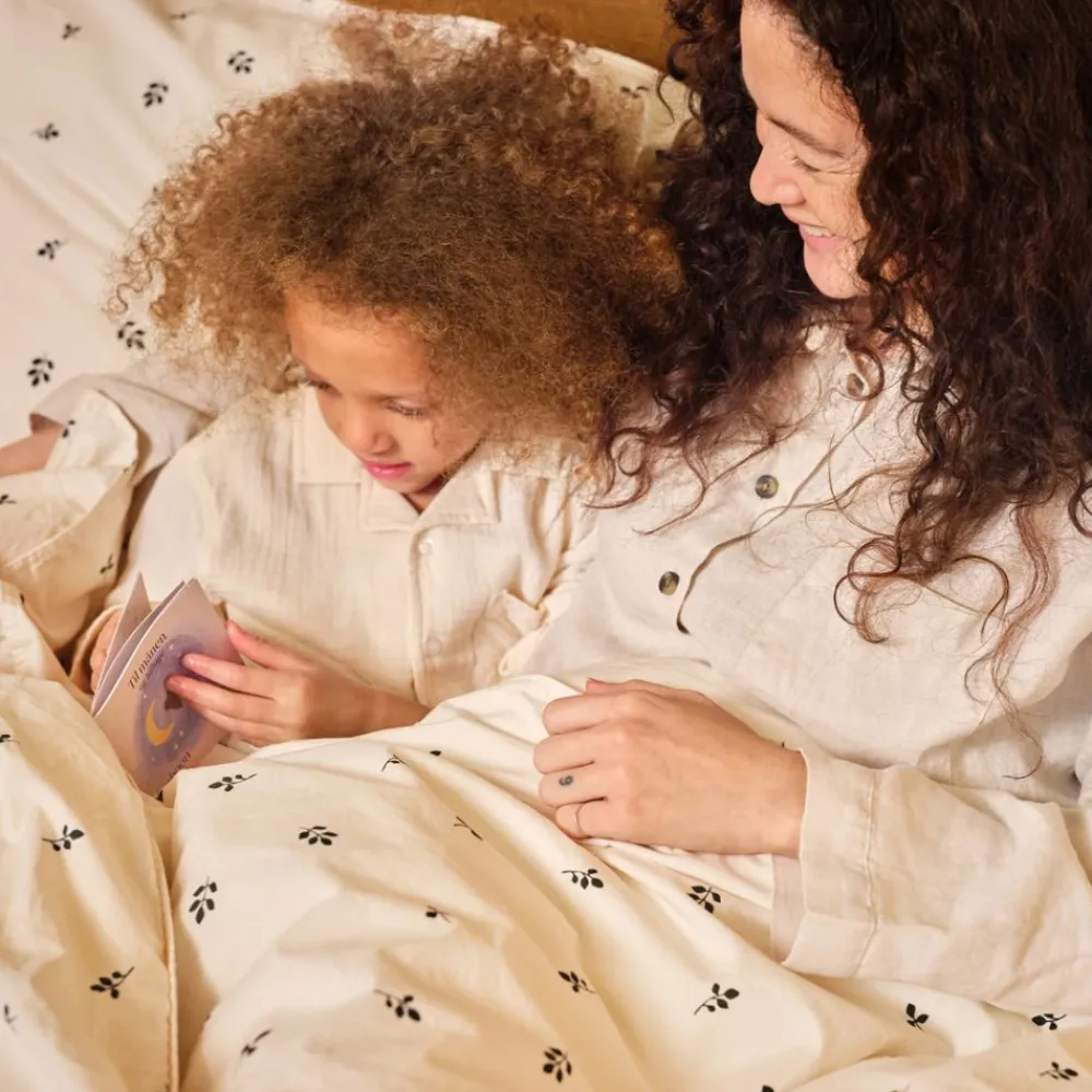 Moonboon sengesett, Leaf, 80x100 / 35x40