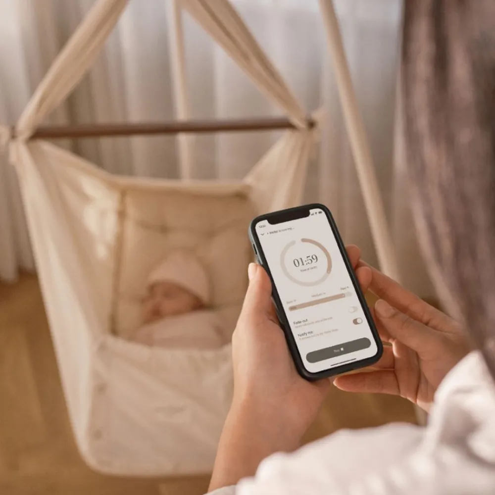 Moonboon vuggemotor connect med app Hot
