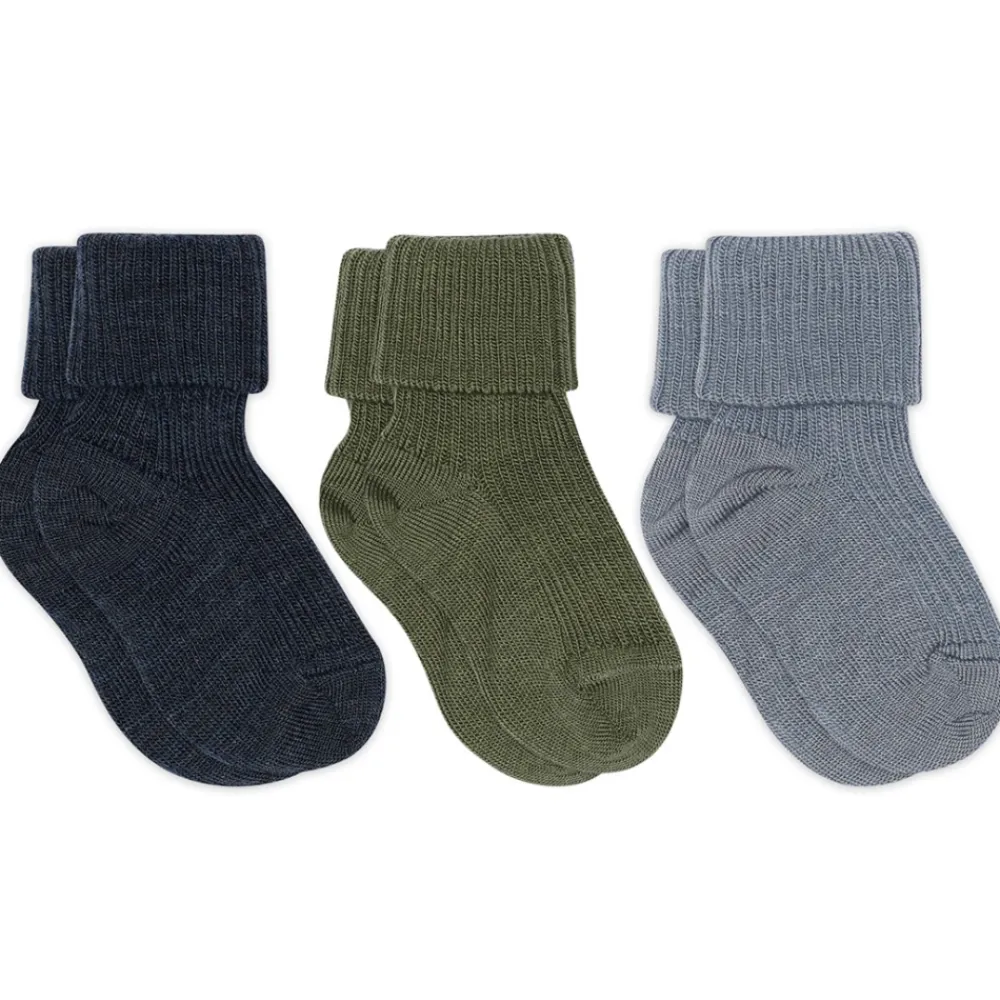 Mp Ullsokker 3 pk, Olivine Outlet