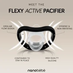 Narresmokk, Nanobébé, Flexy, Hvit - (0-3mnd) 2pk Best