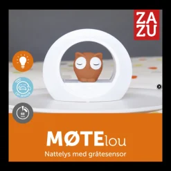 Zazu Nattlampe, , Lou, Brun Online