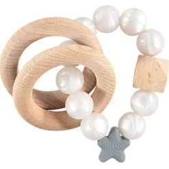 Nibbling Rangle Natural Wood Ltd Edition -Pearl Hot