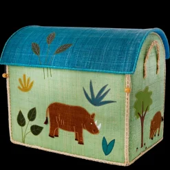 Rice Oppbevaringshus, Jungelmotiv (sett med 3), Online