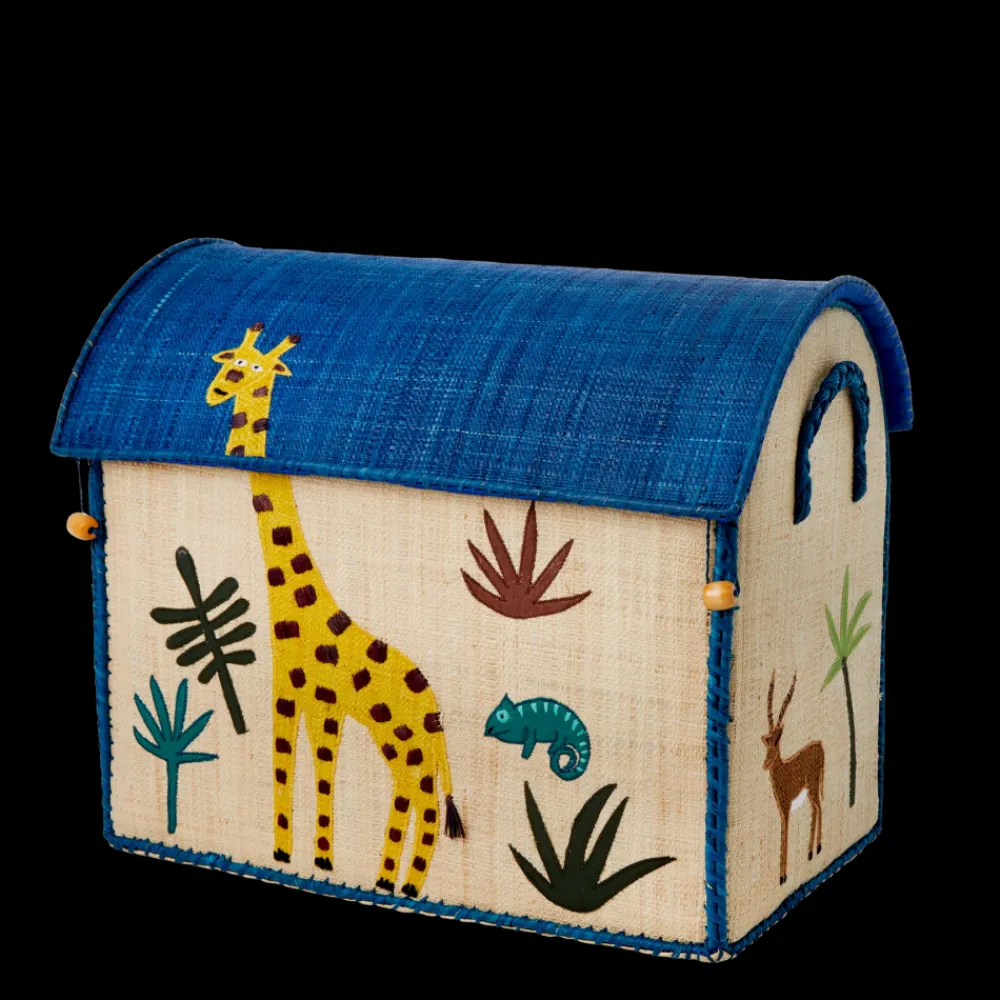 Rice Oppbevaringshus, Jungelmotiv (sett med 3), Online