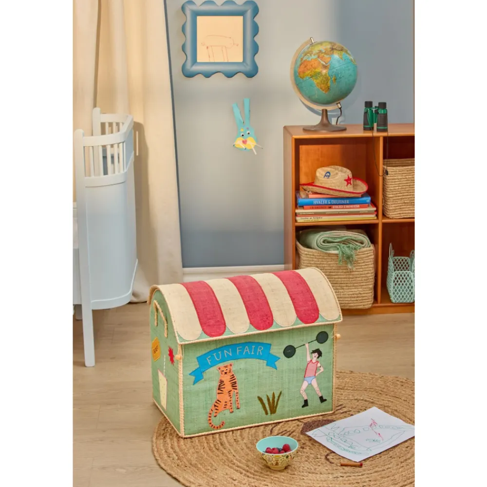 Rice Oppbevaringshus, Karnevalmotiv (sett med 3), Outlet