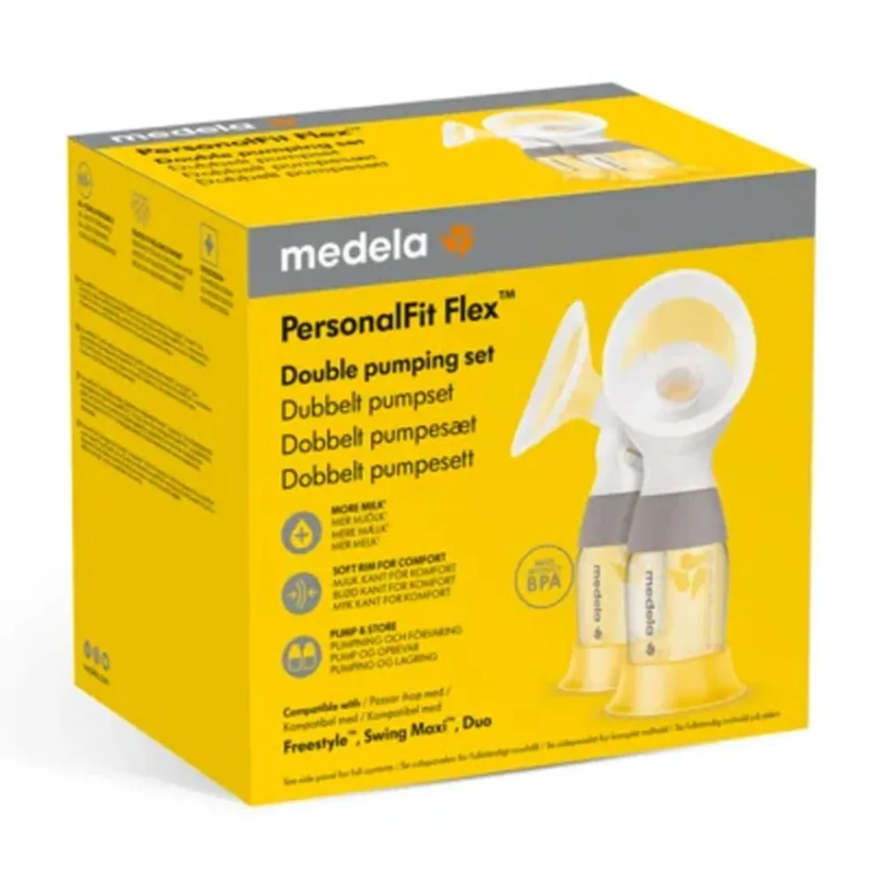 Medela PersonalFit Flex Dobbelt Pumpesett, Best
