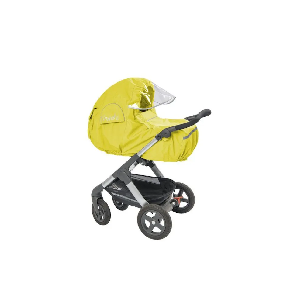 Tinkafu Regntrekk Med Skjerm, , Magic Print, Yellow Discount