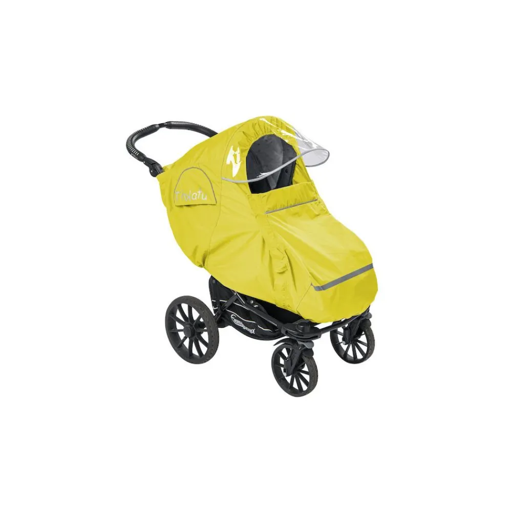 Tinkafu Regntrekk Med Skjerm, , Magic Print, Yellow Discount