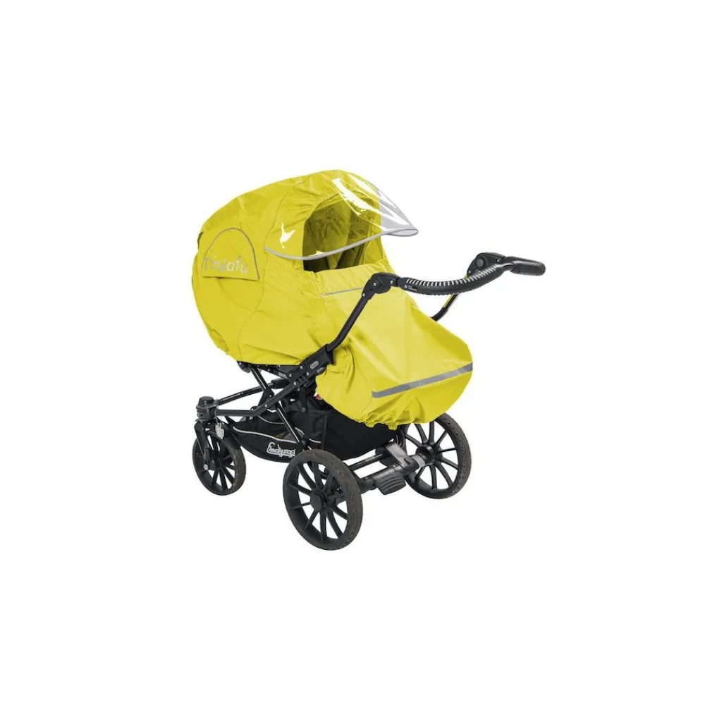Tinkafu Regntrekk Med Skjerm, , Magic Print, Yellow Discount