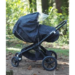 Easygrow Regntrekk m/skjerm, , Refleks Stroke New