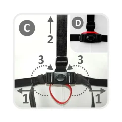 Minimonkey Reisestol, , Sand Online