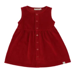 Gullkorn Rodo Kjole, Design, Dyp Rød New