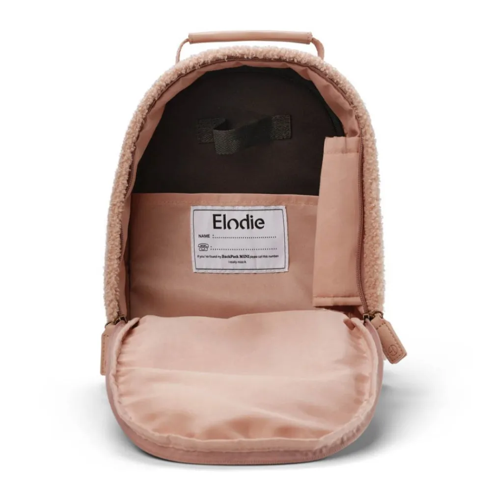 Elodie Ryggsekk MINI, , Pink Bouclé