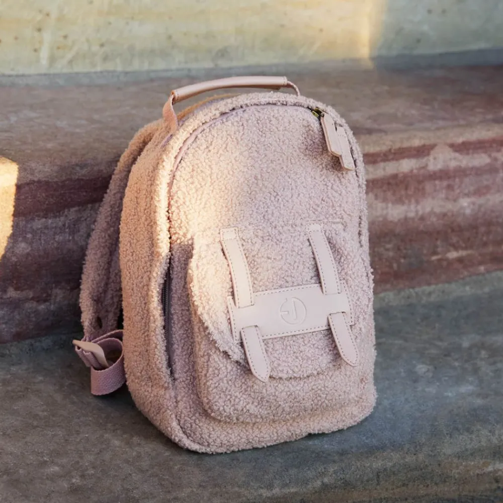 Elodie Ryggsekk MINI, , Pink Bouclé