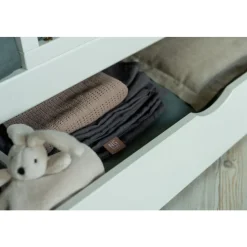 Sengeboks, Troll, 70x140 cm, Hvit Hot