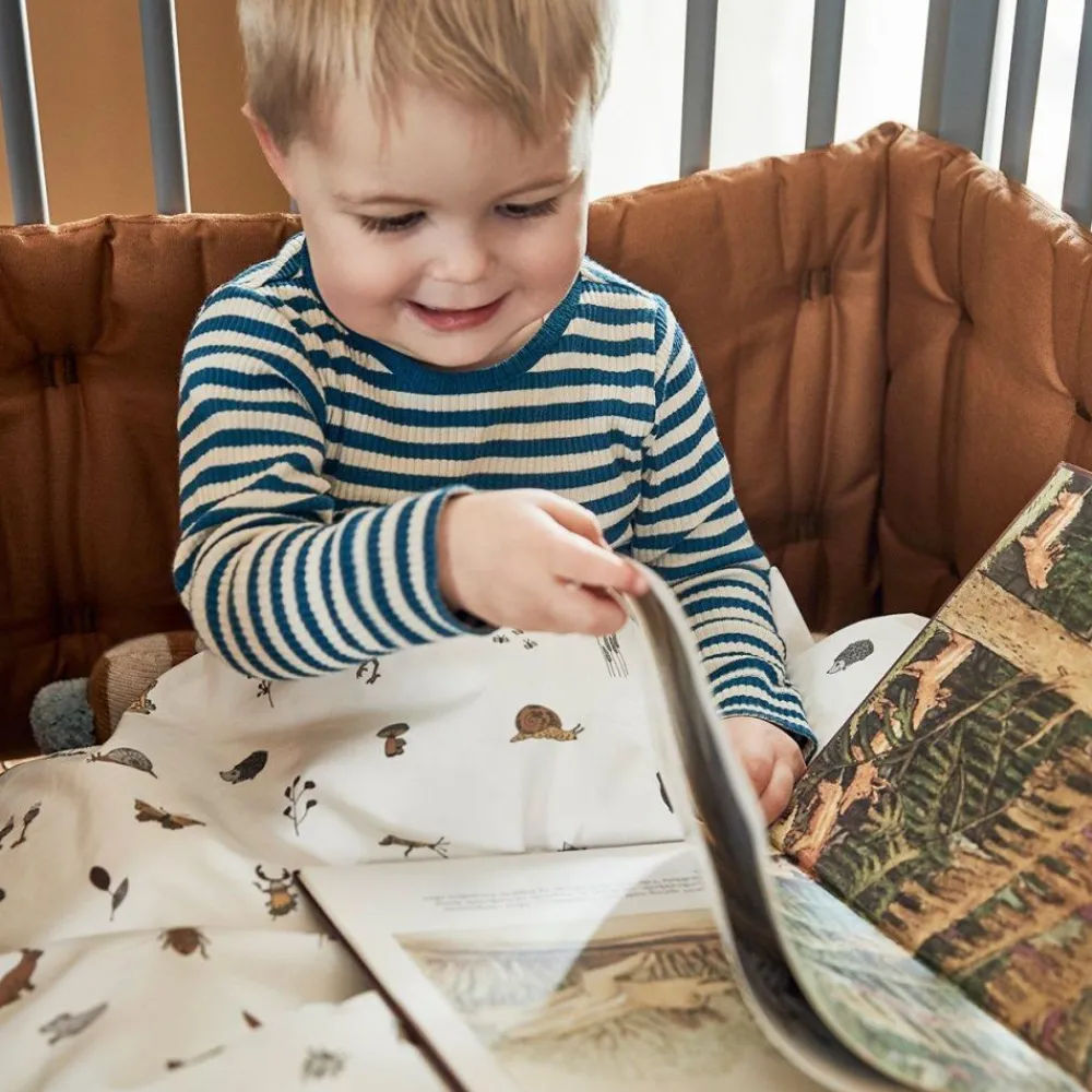 Leander Sengesett Baby, , Forrest, Cappuccino, 70x100 cm Discount