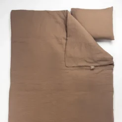 Sengesett, NG Baby, Muslin, 80*100 35*40cm, Brown Best