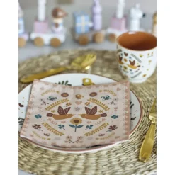 Bloomingville Servietter, , Bursdag, Bryn